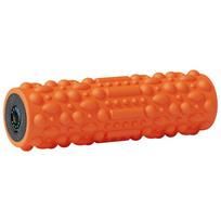 Electric Vibrating Foam Roller 5 Mode Rechargeable Muscle Massager for Yoga Pilates Exercise Recovery oranžinė
