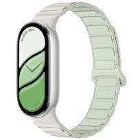 NEW Magnetic Sport Strap for Xiaomi Watch 10/9/8 Two Tone Silicone Band for Miband 10 NFC Smartwatch Replacement Bracelet For Mi Band 10