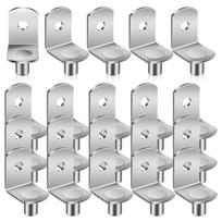 20Pcs Robust L-Shaped Shelf Support Brackets Iron Cabinet Pegs for Bookcase Kitchen Closet Office Shelving Units Shelf Holders other
