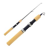 60cm H Action 2 Section Carbon Fiber Spinning Fishing Rod Shrimp Rods Ice Winter Fishing Pole Pros Accessories Kids River Tackle 260319 balta