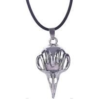 Bellatrix Lestrange Raven Bird Skull Pendant Necklace