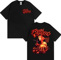 Rapper Ryan Castro Sende Album Tour 2026 Cover TShirt Men Women Fan Gifts Fashion Hip Hop T-shirts Comfort Casual Cotton T Sh... S įvairiaspalvis