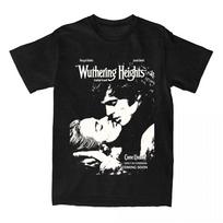 Wuthering Heights Film Graphic T-shirt Summer Short Sleeve Loose Casual Female Tshirts O-neck Women Men Tees Print Merch T Sh... S įvairiaspalvis