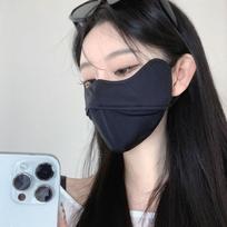 Breathable Sunscreen Mask Anti-UV Riding Face Mask Fashion Face Cover Scarf  Outdoor Sports 4 white