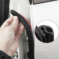 Waterproof Car Door Edge Seal Strip Dust-proof Rubber B-Pillar Weatherstrip Universal Noise Reduction