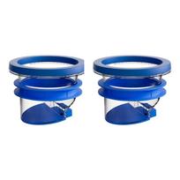 Toilet Flange Seal with Triple Defense Odor Blocking Toilet Flange Seal Triple Seal Toilet Flange Rings for Home Use