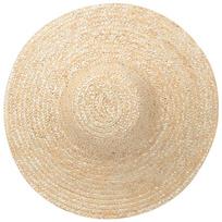 WST565 Lauko šiaudinė skrybėlė nuo saulės 46cm Diameter, Trimmed Edge