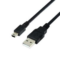 USB 2.0 A Male to Mini-B Male Data Cable