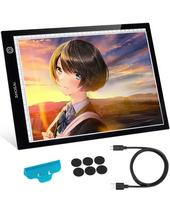 Tracing Table Recommended by Kina LED High Brightness Stepless Dimming Light Low Color Temperature Takumi-sai A4, Waharu, Lightbox, Table,