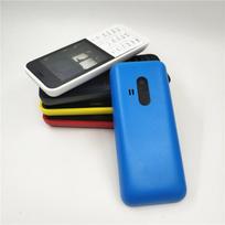 Front Middle Frame Back cover Battery Cover For Nokia 220 Full Housing Cover Case +English Keypad+Logo