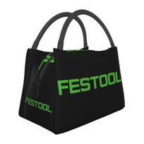 Festool Powertool Insulated Lunch Bag for Women Bento Storage Food Boxes Leakproof Container Cooler Thermal Lunch Box Tote One Size