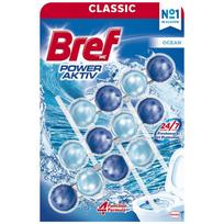 Bref WC Power Aktiv Toilet Bowl Hanger Ocean 3 x 50g