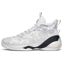 Anta KT7 Thompson Rocco Cushioning Support High-Top Basketball Shoes Men sneaker Gray White 112141101-5 40 white