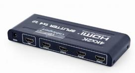 CABLE HDMI SPLITTER 4PORTS/DSP-4PH4-02 GEMBIRD|DSP-4PH4-02