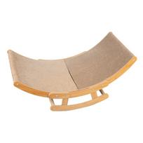 Cats Scratch Rocking Chair with Stable Stand Space Saving Wear Resistant Heavy Density Paper for Cats Scratch Supply S