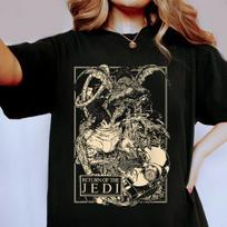Star Wars Return Of The Jedi Salacious B. Crumb x C-3PO Unisex T-Shirt S-5XL Unisex T-Shirt XXXL gray