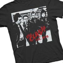 The Clash Band UK 1978 Tour Cotton All Size Unisex Black Shirt Unisex T-Shirt S
