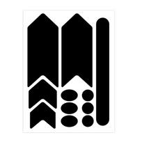Mountain Bike Frame Guard Bicycles Frame Protection Sticker Anti-scratch Bicycles Frame Protection Collision-proof