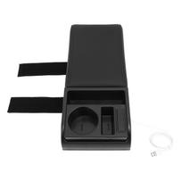 Auto Center Console Armrest Pillow with USB Interface Multifunctional   Width Armrest Storage Box   for Vehicles