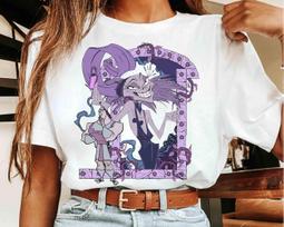 Women and Unisex Retro Villains Yzma and Kronk Halloween Tshirt The Emperors New Groove Tee S