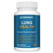 High-quality vitamin C capsules, containing citrus bioflavonoids, pine bark, and cordyceps, have lung-cleansing and detoxifying effects. 120 blue