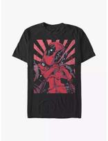 Marvel Genuine 2026 New Trending Marvel Deadpool Love Comic Print Plus Size Mens Short Sleeve Loose Crew Neck TShirt soft 2XL black