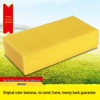 Deep Cell Beeswax Comb Foundation Sheets, Special Beekeeping Tools, Pack of 30 10 sheets