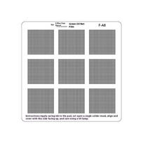 All-in-One UV Solder Mask Green Oil BGA Reballing Stencil with Hole Spacings of 0.3/0.35/0.375/0.4/0.5/0.58/0.6/0.8/1.0mm