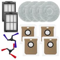 Replacement Side Brush Filter Mop Cloth Dust Bag Kit For Deerma X70 DEM-X70 Robot Vacuum Cleaner Accessories Parts gray
