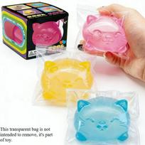 1pcs Taba Squishy - Four-Color Cat Squeeze Toys, Slow-Rising Textured Toys/Office Desk Decor/Easter Basket Fillers