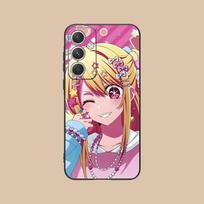 Oshinoko Hoshino Ruby Phone Case for Samsung Galaxy S26 S25 S24 S23 S22 S21 S20 Note20 Plus FE Ultra Colorful Cover Luxury Galaxy S25 Ultra