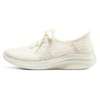 Skechers Ultra Flex 3.0 Fashion Comfortable Fabric Shock Absorbing Durable Breathable Low Top Running Shoes Women sneakers Yellow White 150169-NTPK 38