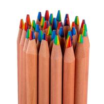 12 Creative Rainbow Gradient Markers 12pcs sharpen įvairiaspalvis