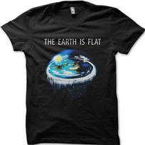 Flat Earth, Earth is FLAT, Firmament, NASA Conspiracy, New World  t-shirt 9111 M