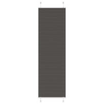 Black Pleated Blind 60X200 Cm Fabric Width 59.4Cm