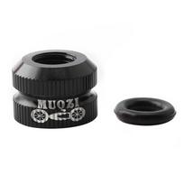 Bike Accessories Presta Vacuum Inner Tube Wheel Tire Valves Law Mouth Nut Tire Nozzle Bike Lock Nut juoda