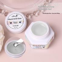 5 ml 5 viename nagų klijų gelis Daugiafunkcinis deimantukų klijavimo gelis Nagų sutvirtinimo, 3D formavimo, modeliavimo, drožimo gelis one size white