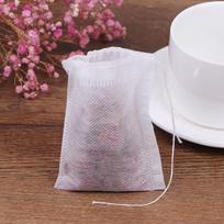 100 vnt. / partijos maišeliai Arbatos maišeliai Infuser su virvele Heal Seal 7 x 9 cm paketėlis filtro maišelis