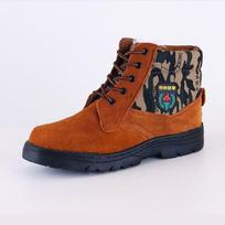 Winter fur integrated Martin pure wool short boots sub-zero snow boots men's non-slip Northeast extra thick cotton shoes 39