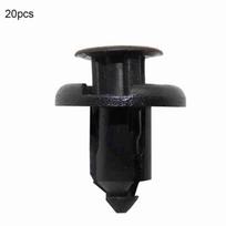 20PCS 10mm Hole Car Bumper  Plastic Push Rivets Fastener Clips for Honda Black Car Styling for Honda Rivets Car Bumpes