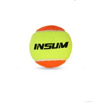 INSUM Professional Beach Tennis Balls 50 Standard Pressure Stage 2 Premium Quality for Beach and Outdoor Use Training Balls yellow