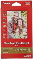 CANON 2311B003 Plus II PP-201 Glossy Photo Paper, 50 sheets, 275 g/m², 10x15cm