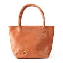 Peanuts Genuine Leather Handbag Tote Bag for Women 14017 (Walker)