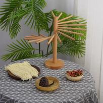 Wooden Noodle Drying Rack for Home & Restaurant beige