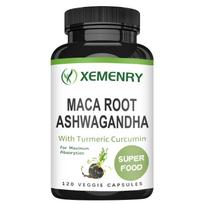 XEMENRY is rich in maca root and ashwagandha extract, providing energy, calming the mind, and enhancing memory. 120