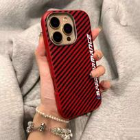 High-End Striped Phone Case for Apple iPhone 17/16/15/14 Pro Max/13 - Personalized Creative Design iPhone 17 Pro gray