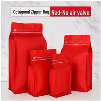 Disposable Coffee Bean Seal Bags rožinė raudona spalva