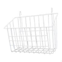 Hanging Basket with Hooks, Portable, Practical And Modern Cosmetic Storage Organizer for The White23.5cmx9cmx18cm