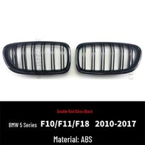 BMW 5 Series F10/F11/F18 Double Kidney Grille (2010-2017) gray