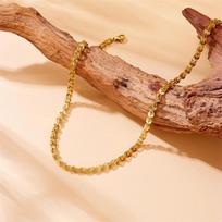 Gold Plated Paperclip Link Choker Necklace Classic Thick Chain Necklace for Women Fashion Jewelry auksas